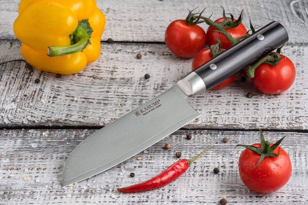 Kasumi 7184013 | Damascus 5" Santoku Knife