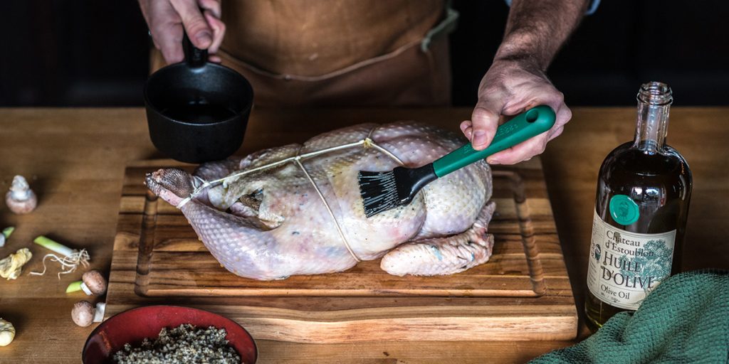 BIG GREEN EGG Sauce Pot and Brush Cast Iron | 117663