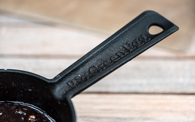 BIG GREEN EGG Sauce Pot and Brush Cast Iron | 117663