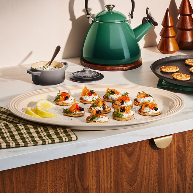 LE CREUSET 46 cm Oval Serving Platter - Blueberry | PG2017-4692