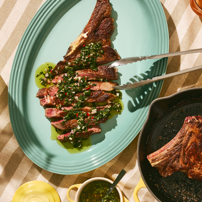 LE CREUSET 46 cm Oval Serving Platter - Blueberry | PG2017-4692