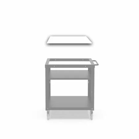 Alfa AC-CKS-P160C | Worktop for Alfa Cooking Station | White Corian®, Stainless Steel