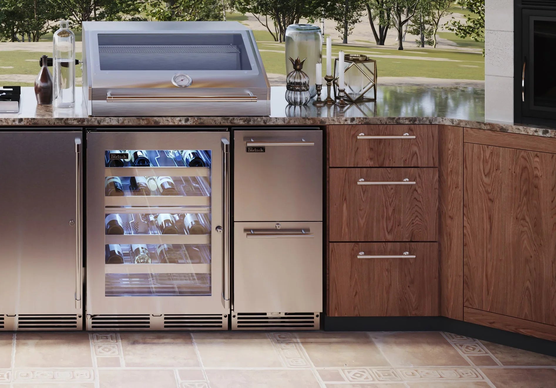 Perlick HP15RO-4-5 | Refrigerator Drawers