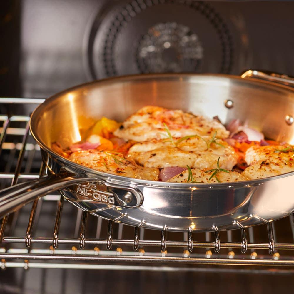 All-clad 401488LCAR | D3 Everyday 10-Piece Cookware Set