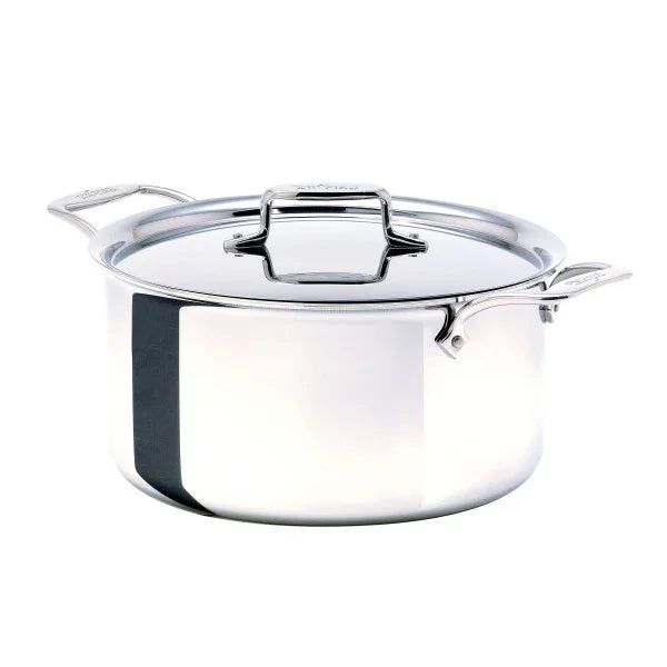 All-clad SD55508 | 8-Quart Stockpot with Lid | D5 Stainless Collection