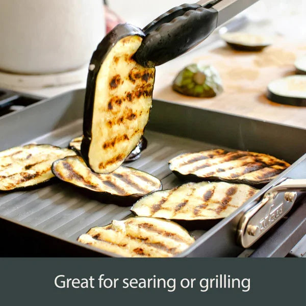 All-clad E6524064 | HA1 Hard Anodized Nonstick 11-Inch Square Grill Pan