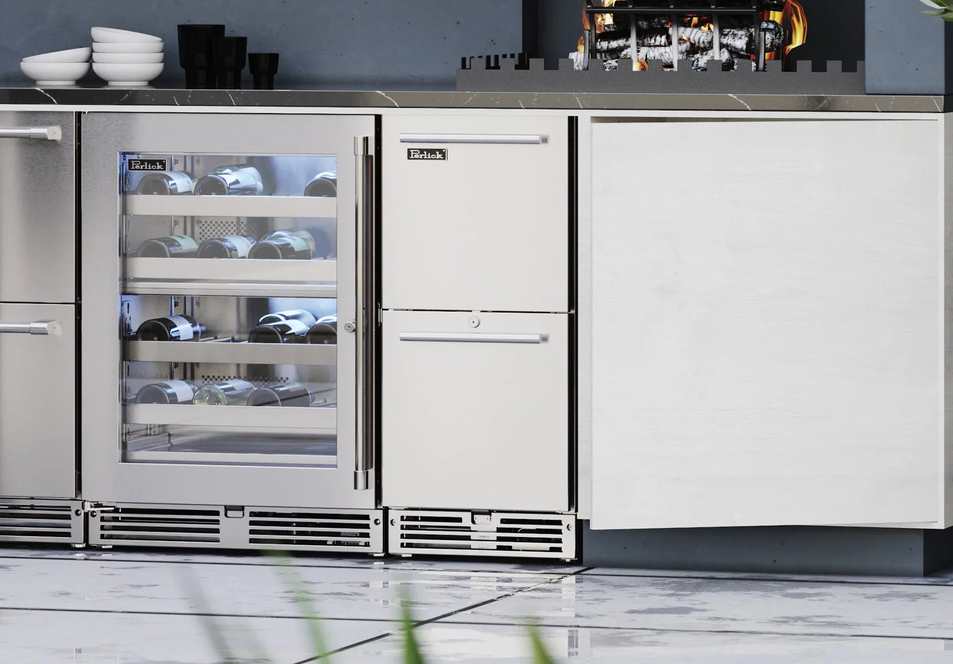 Perlick HP15RO-4-5 | Refrigerator Drawers