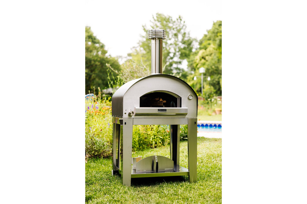 Fontana FTFIR-H-A Firenze HYBRID Single Chamber oven - 68,000 BTUs - Anthracite