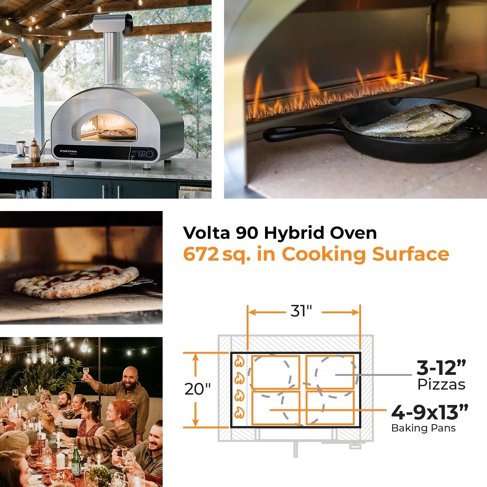 Fontana FFVOLTA90-B VOLTA 90 HYBRID - BLACK