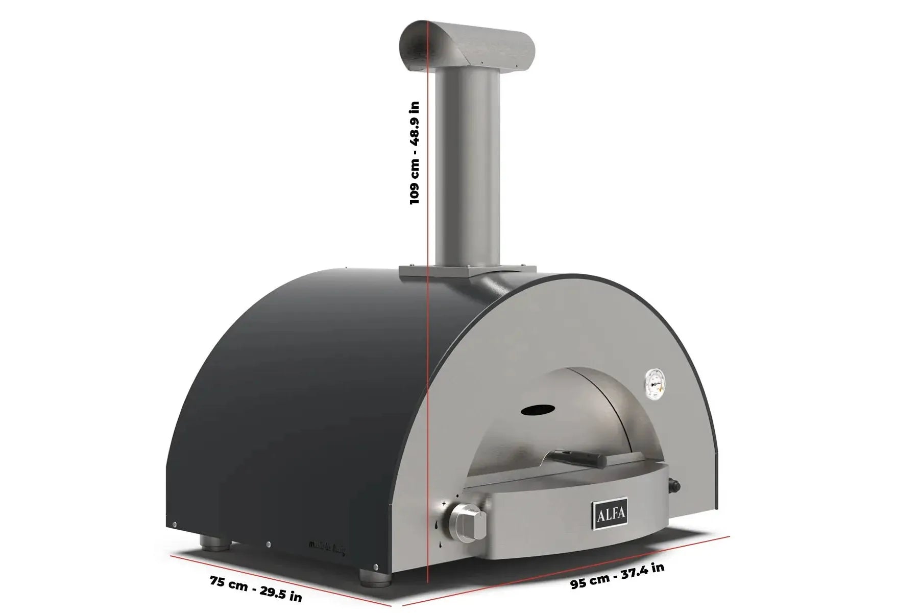 Alfa Ovens 2 PIZZE CLASSICO (HYBRID)