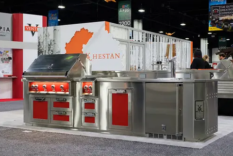 Hestan 12' Outdoor Living Suite /Side Burner Cut-Outs