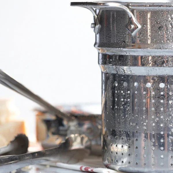 All-clad 59915 | All-Purpose Steamer | Compatible with Select Saucepan and Casserole Sizes
