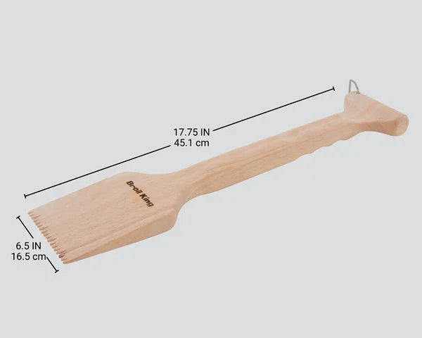 Broil King 65335 | Wood BBQ Grill Scraper | Heavy-duty Cleaning Tool