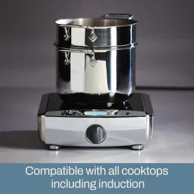 All-clad E414S664 | 3-Piece Stainless Steel Pasta Pot Set