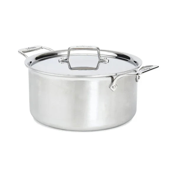 All-Clad BD55508 | 8-Quart Stockpot with Lid