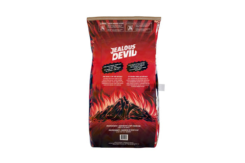 Jealous Devil JDCHXXL20FR Pure Hardwood XL Size Lump Charcoal For BBQ & Smoker, 20-Lb