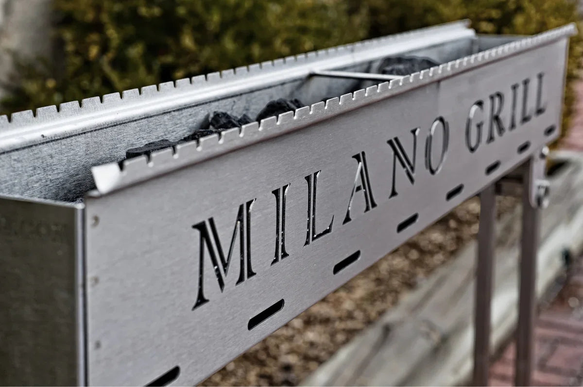 Milano HTM 1000-44 | Portable Grill Collection | Collapsible Stainless Steel Legs