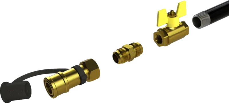 Halo HZ-3001-A | Versa 16 Natural Gas Conversion Kit