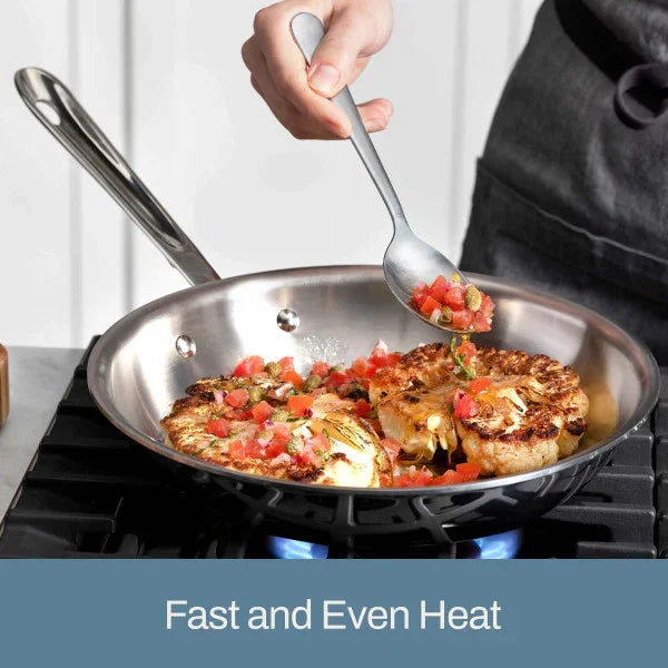 All-clad 4108 | D3 Stainless 8-Inch Fry Pan