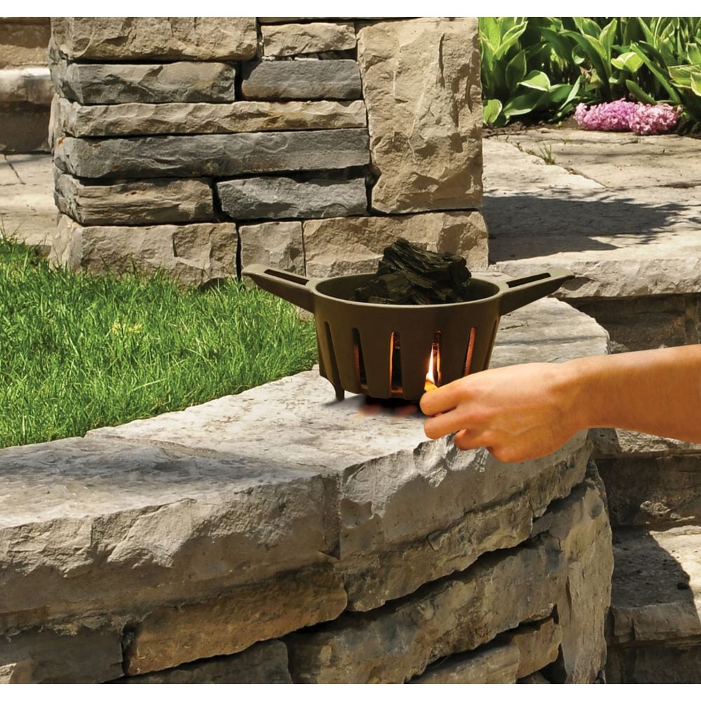 BROIL KING Cast Iron Charcoal Basket | KA5565