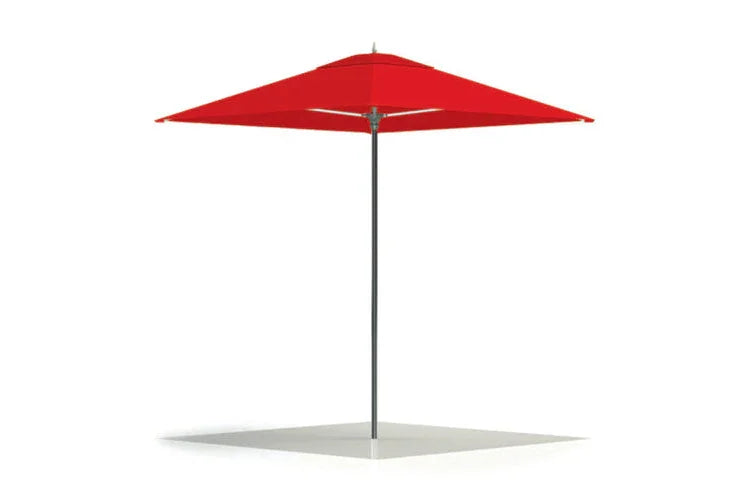 TUCCI BAY MASTER 8FT SQUARE TUUCI Bay Master, 8 ft., square top, 1-1/2 in  dia. pole, market style canopy, s