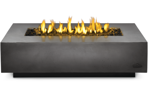 NEXUS 56 RECTANGLE NP-GPFRWCN56 Nexus Fire Table, LP gas, 56 in  rectangle, cast aluminum construction that