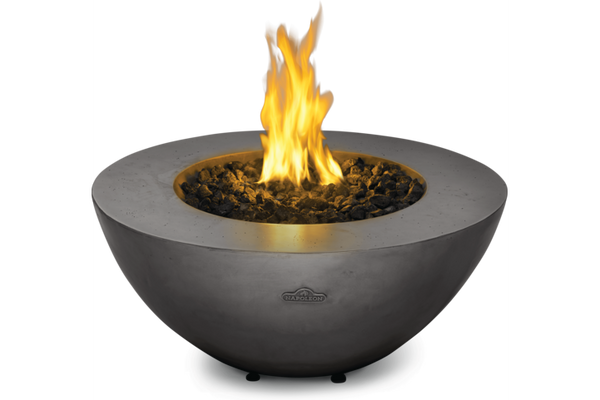 NEXUS 36 HALF SPHERE NP-GPFCCN36 Nexus Fire Table, LP gas, 36 in  Half Spere, cast aluminum construction that