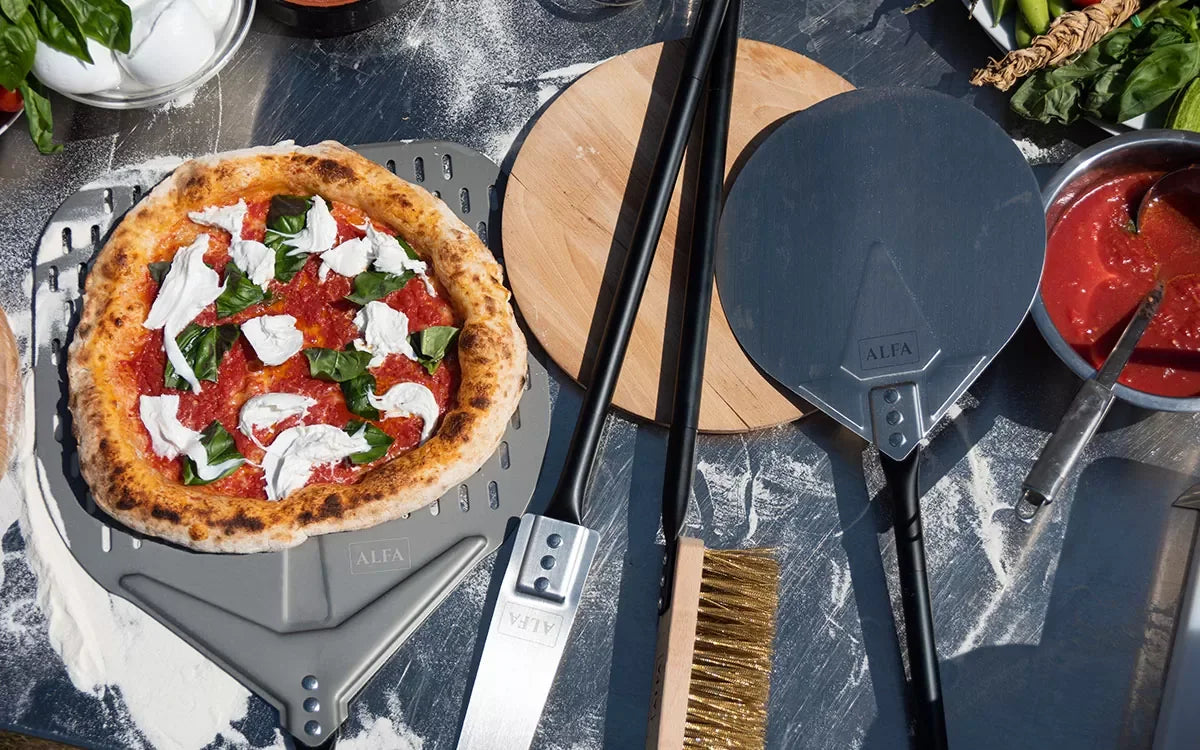 Alfa ovens KITPIZ | Pizza Preparation and Baking Accessory Bundle
