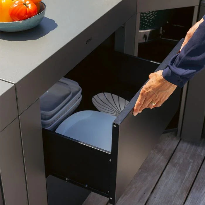 ENO PMOD7011 | Double Drawer Outdoor Worktop