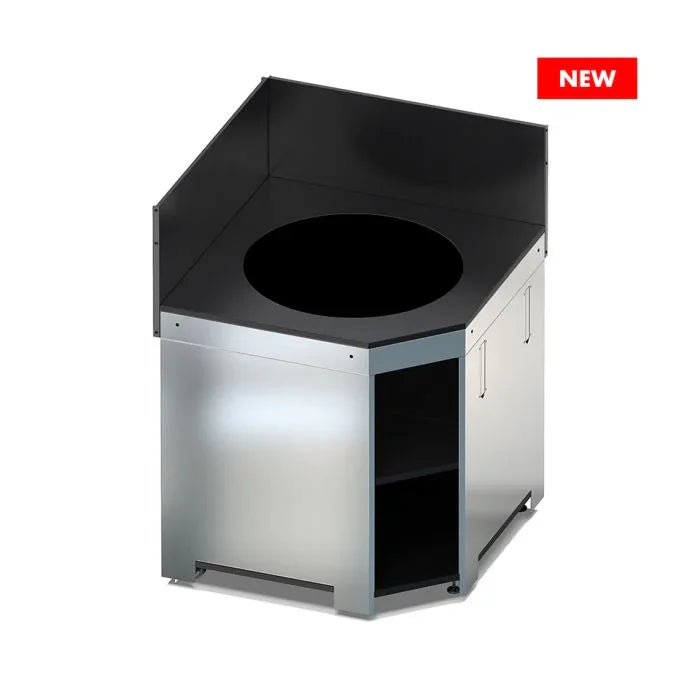 ENO PMOD7009 | Modulo Corner Cabinet with Kamado Grill Recess
