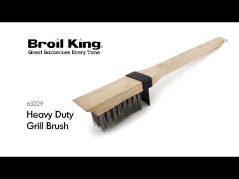 Broil King 65229 | Wood Grill Brush | Efficient Cleaning Tool