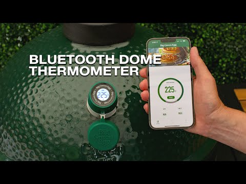 Big Green Egg 127358 | Bluetooth Dome Thermometer | Grilling Accessories