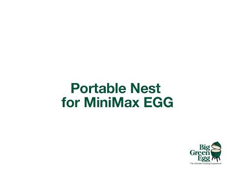 Big Green Egg 120649 | Portable Nest for MiniMax | Cooking Accessories