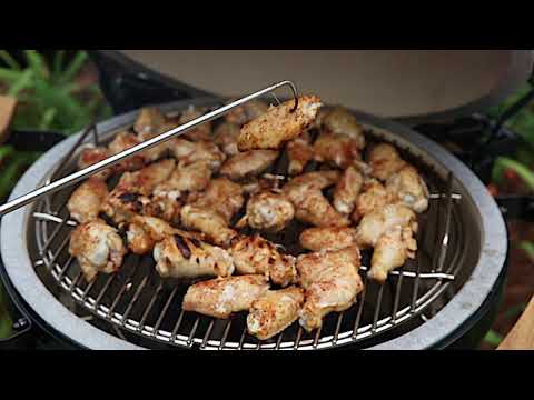 Big Green Egg 201515 | Pigtail Meat Flipper | Stainless Steel Tool for Turning Meat