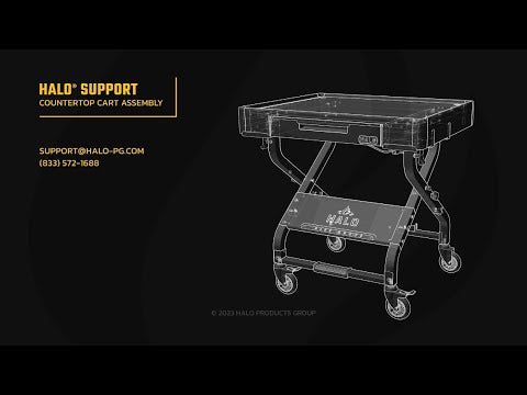 Halo HO-1006-XNA | Countertop Cart for Outdoor Cooking and Prep