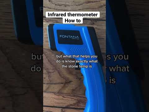Fontana FFINF | Infrared Thermometer | Pizza Oven Essentials