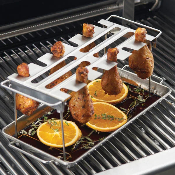 Broil King 64152 | Wing Rack Roaster & Pan