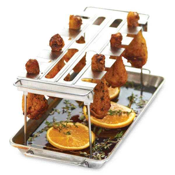 Broil King 64152 | Wing Rack Roaster & Pan