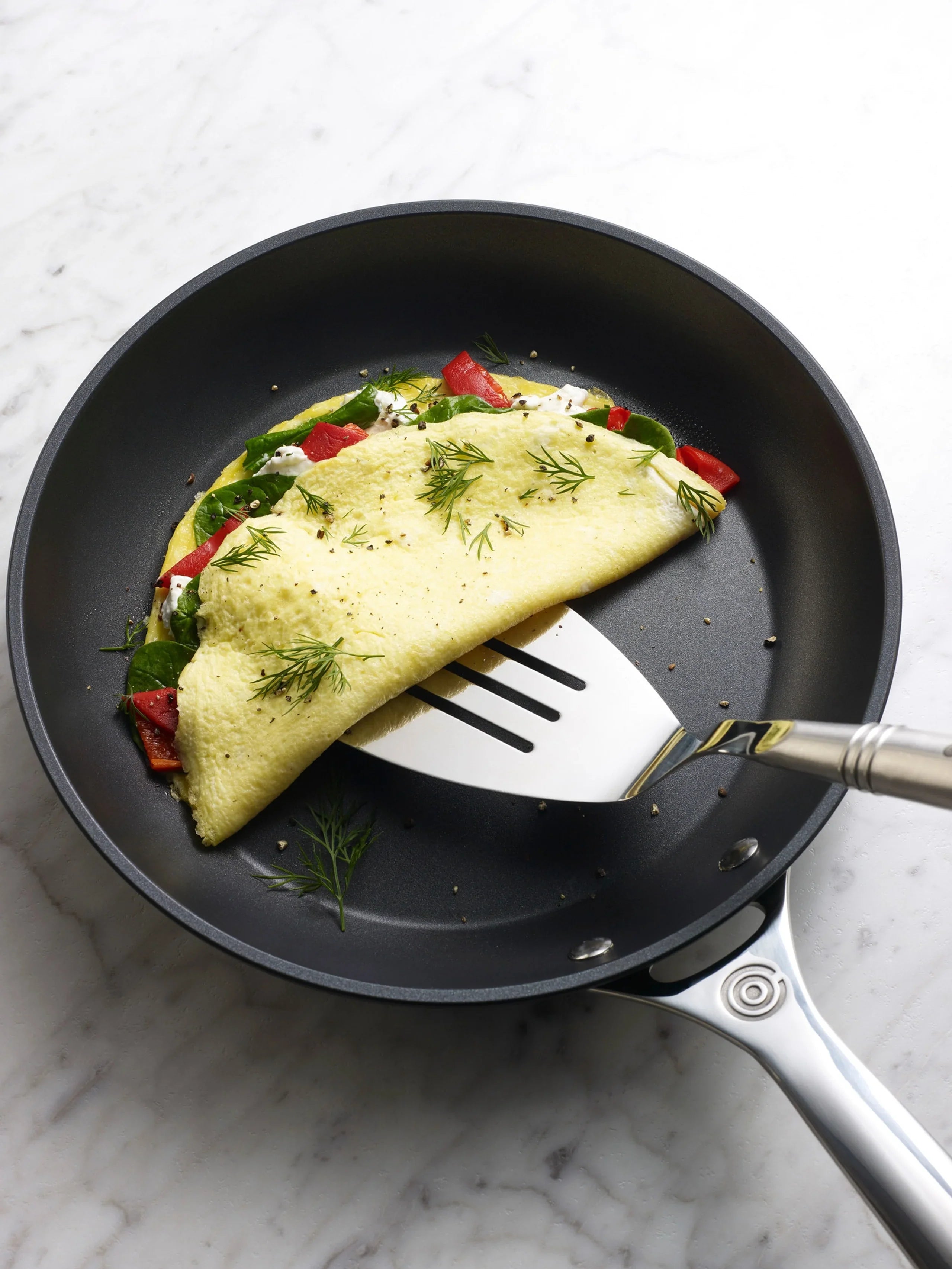 Le Creuset TNSP2200-30 | Toughened Nonstick PRO Frypan 30 cm