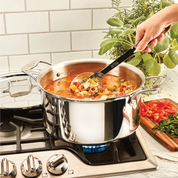 All-clad SD55508 | 8-Quart Stockpot with Lid | D5 Stainless Collection