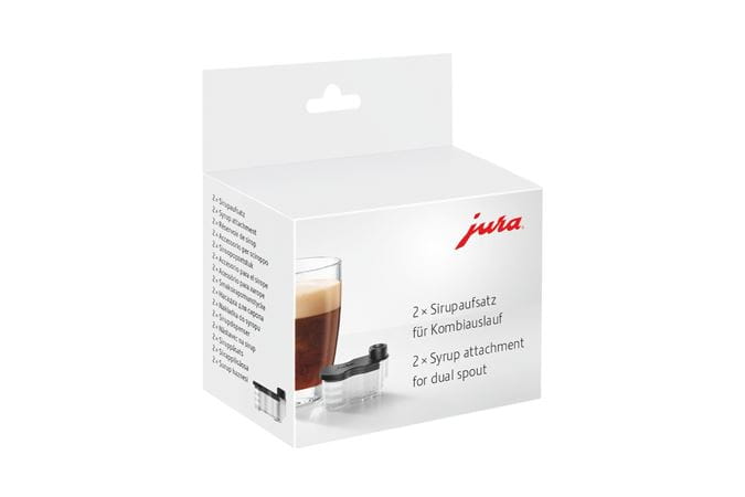 JURA Syrup Attachment for the Dual Spout (set of 2) for Z10 & GIGA 10 | 25069