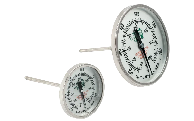 Big Green Egg 117236 | Stainless Steel Temperature Gauge | 3 Inch Dial