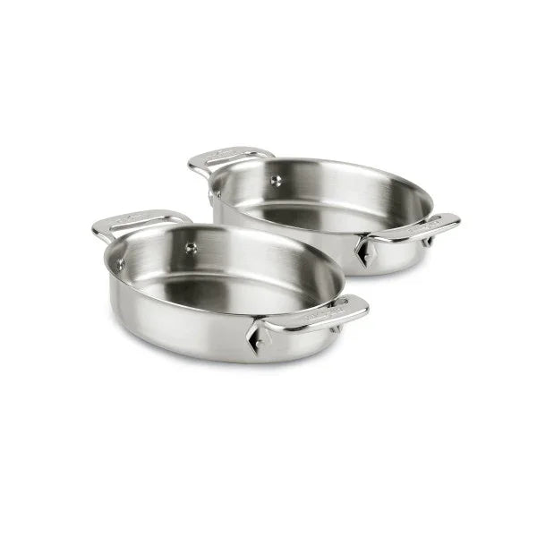 All-clad 59900 | Mini Oval Baker Set | Oven to Table Serveware