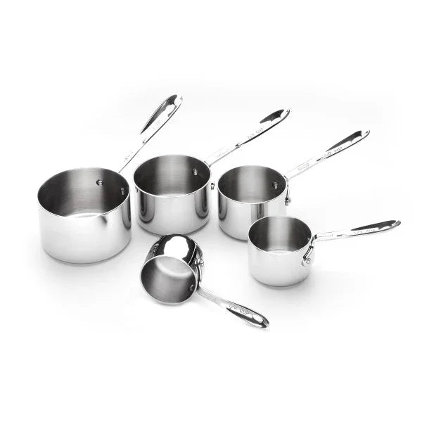 All-Clad K162S564 | 5-Piece Stainless Steel Measuring Cup Set