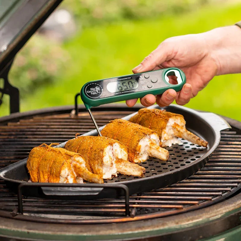 Big Green Egg 127150 | Instant Read Digital Thermometer | Precision Grilling Tool