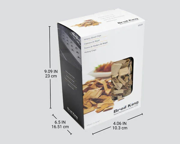 Broil King 63220 | Hickory Wood Chips for Grilling and Smoking