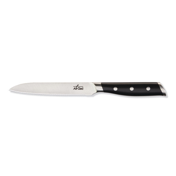 All-Clad Forged Knives 5-inch Serrated Utility Knife | K2720964