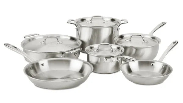 All-clad CBB0010 | D3 Curated Collection | Tri-Ply Cookware Set