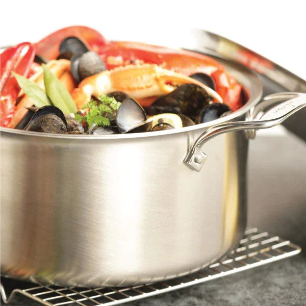 All-Clad BD55508 | 8-Quart Stockpot with Lid
