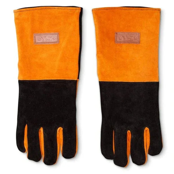 Yoder 1040-05 | Long Leather BBQ Gloves